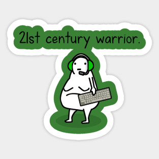 Keyboard solider Sticker